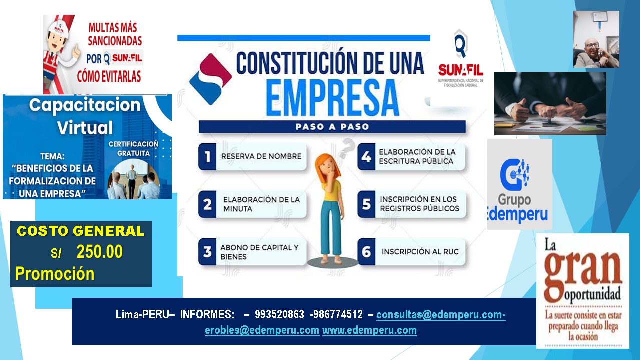 FORMALIZA TU EMPRESA